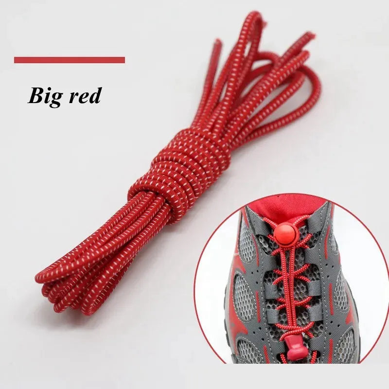 Verbeter Je Schoeisel met 22 Kleuren: Geen-Knoop, Elastische Ronde Veters voor Kinderen en Volwassenen - Snelle en Gemakkelijke Rubber Veters voor Sneakers!