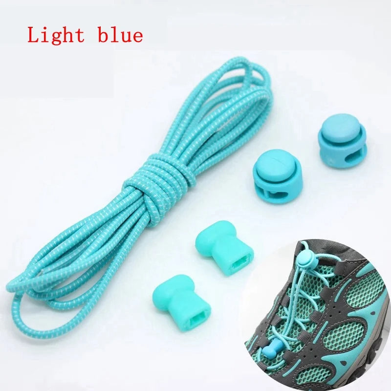 Verbeter Je Schoeisel met 22 Kleuren: Geen-Knoop, Elastische Ronde Veters voor Kinderen en Volwassenen - Snelle en Gemakkelijke Rubber Veters voor Sneakers!