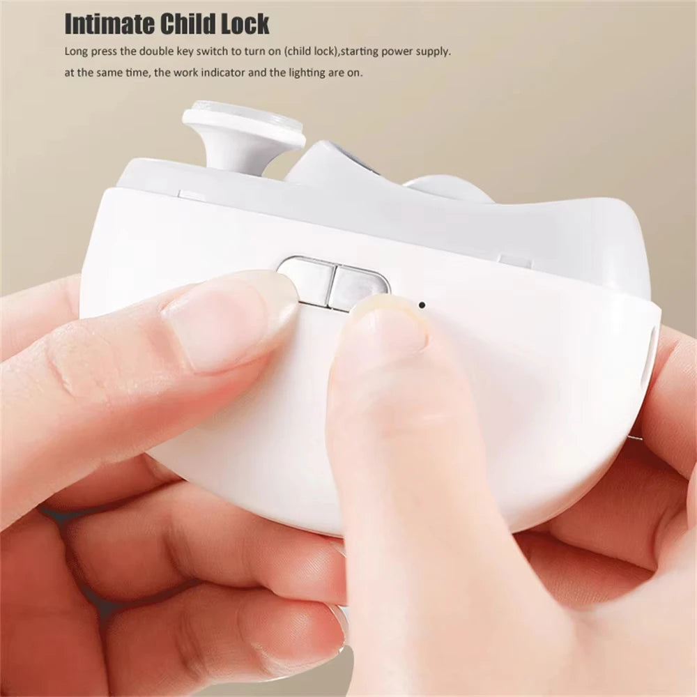 Elektrische automatische nagelknipper – Moeiteloze manicure- en pedicuretool voor dikke vingernagels en teennagels