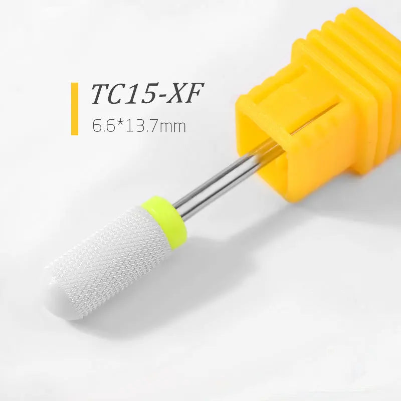 Premium Keramische Vijlbits - Elektrische Pedicure & Manicure Polijstgereedschap voor Moeiteloos Nagelart & Cuticle Verzorging