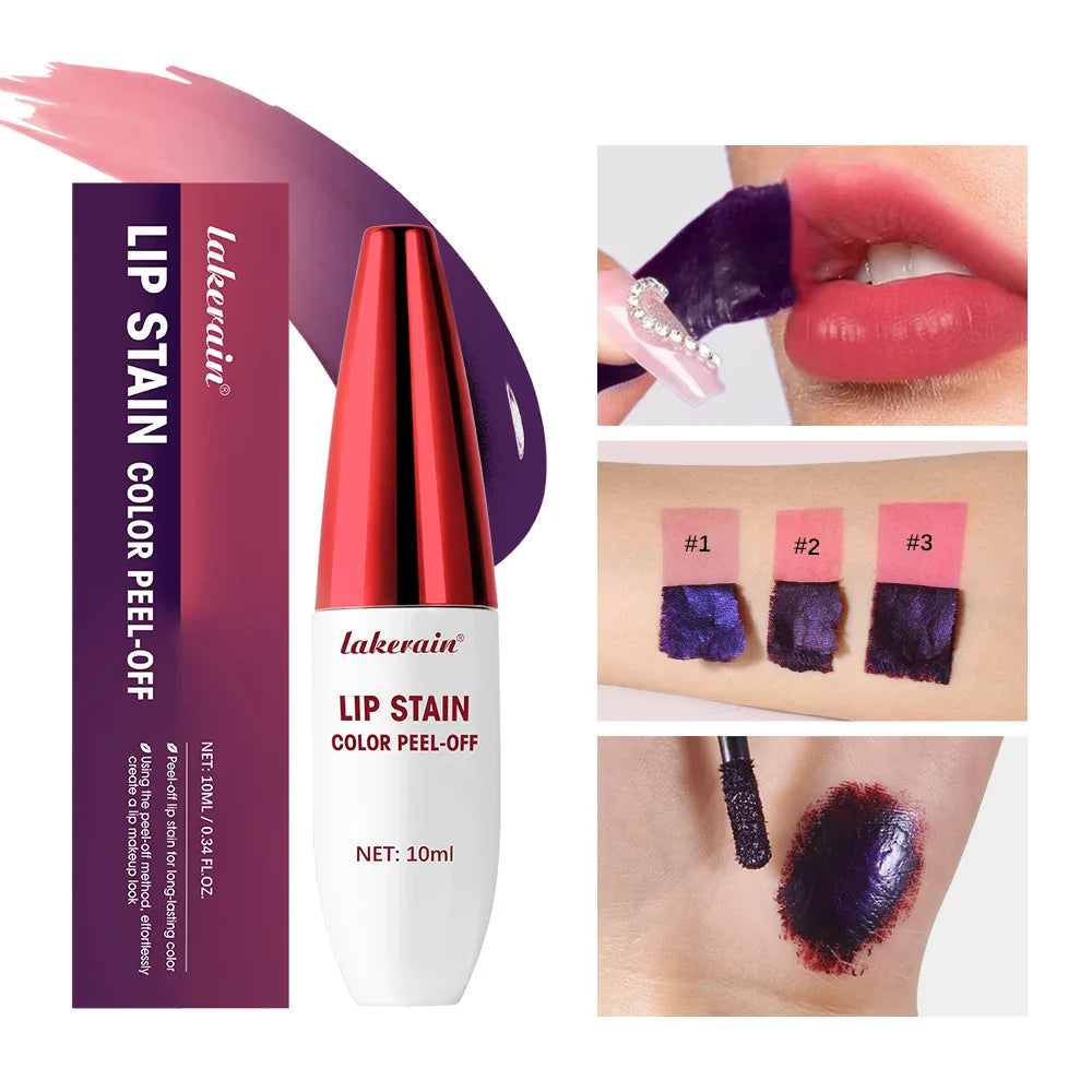 Peel Off Matte Lipstick for Lips 24 Hours Waterproof Long Lasting-2