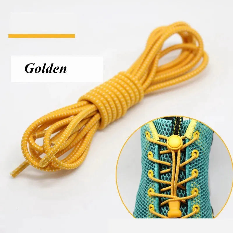 Verbeter Je Schoeisel met 22 Kleuren: Geen-Knoop, Elastische Ronde Veters voor Kinderen en Volwassenen - Snelle en Gemakkelijke Rubber Veters voor Sneakers!