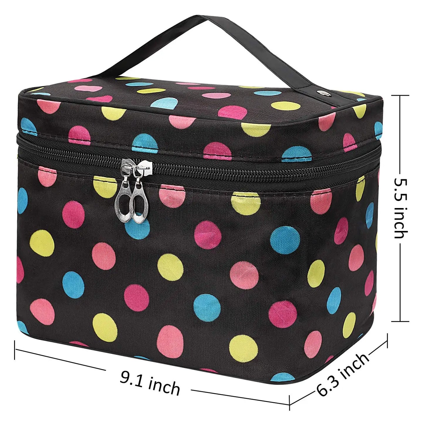 Chic & Praktische Transparante Waterdichte Make-up Reiszak - Ruimtelijke Cosmetica Organizer voor Vrouwen