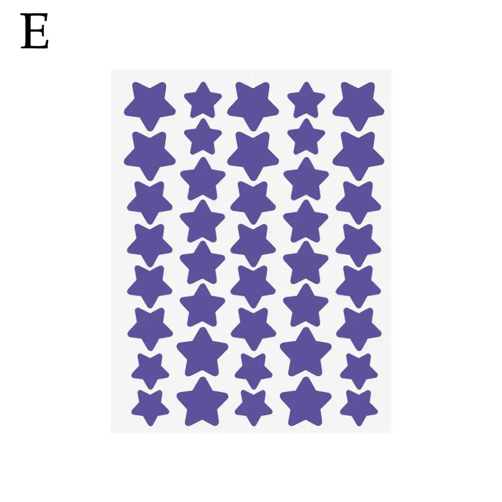 Levende Stervormige PE Pimple Patches voor Acne: Onzichtbare Huidverzorgingsstickers - Verberg en Perfecteer je Uiterlijk!