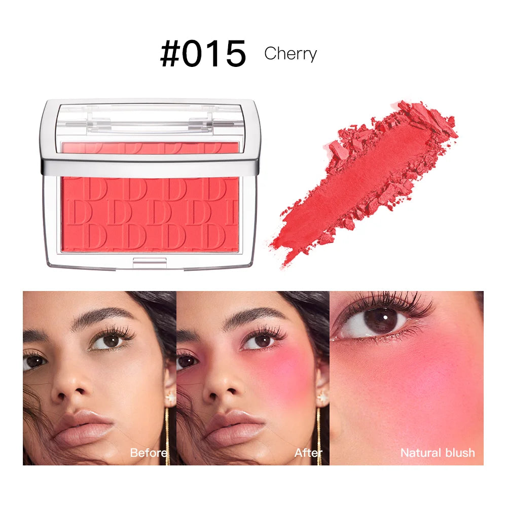 Levende Matte Blush Collectie: 6 Verbluffende Tintenn van Roze Geperst Poeder voor Perfecte Wangen