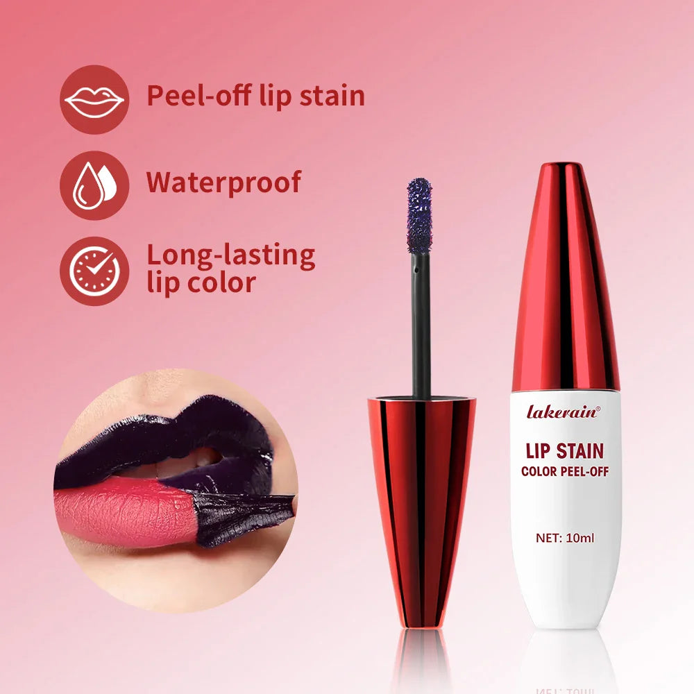 Peel Off Matte Lipstick for Lips 24 Hours Waterproof Long Lasting-3