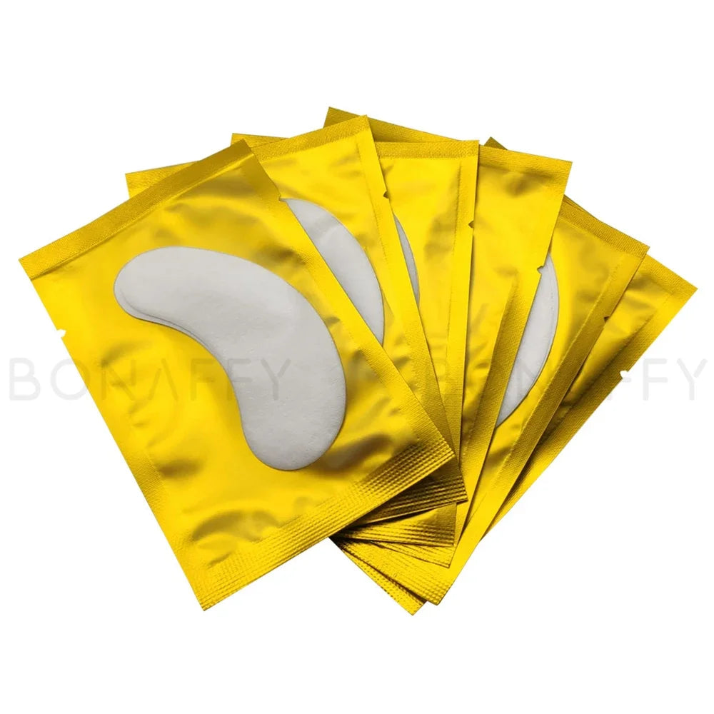 50 Paar Lintvrije Wimperextensions Patches voor Comfortabele Onder-Oog Verzorging - Perfect voor het Graften van Valse Wimpers!