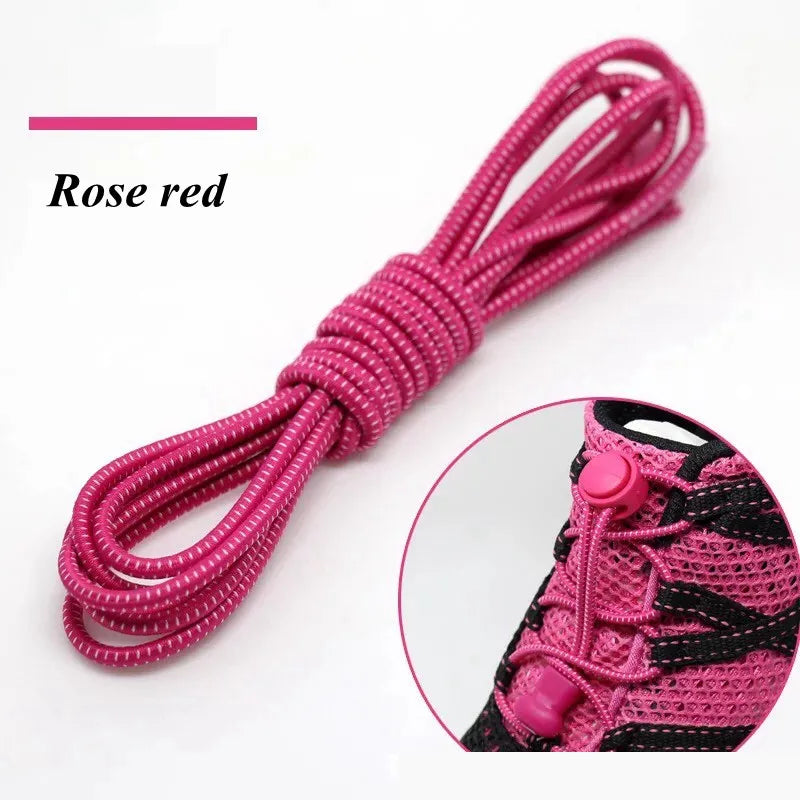 Verbeter Je Schoeisel met 22 Kleuren: Geen-Knoop, Elastische Ronde Veters voor Kinderen en Volwassenen - Snelle en Gemakkelijke Rubber Veters voor Sneakers!