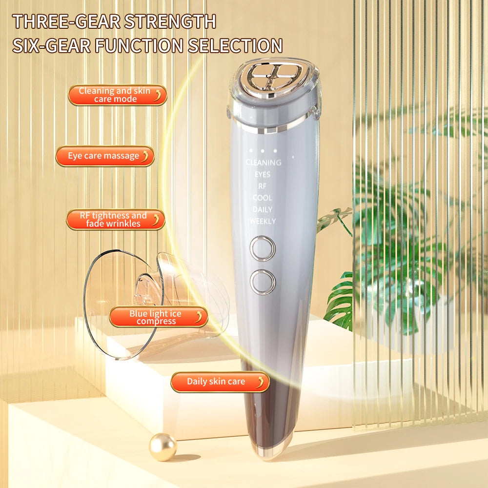 Revitaliseer uw huid met onze RF gezichtsliftingmachine - Schoonheidsinstrument voor thuis voor hoge frequentie massages, HIFU gezichtlifting en het strakken van de ogen!