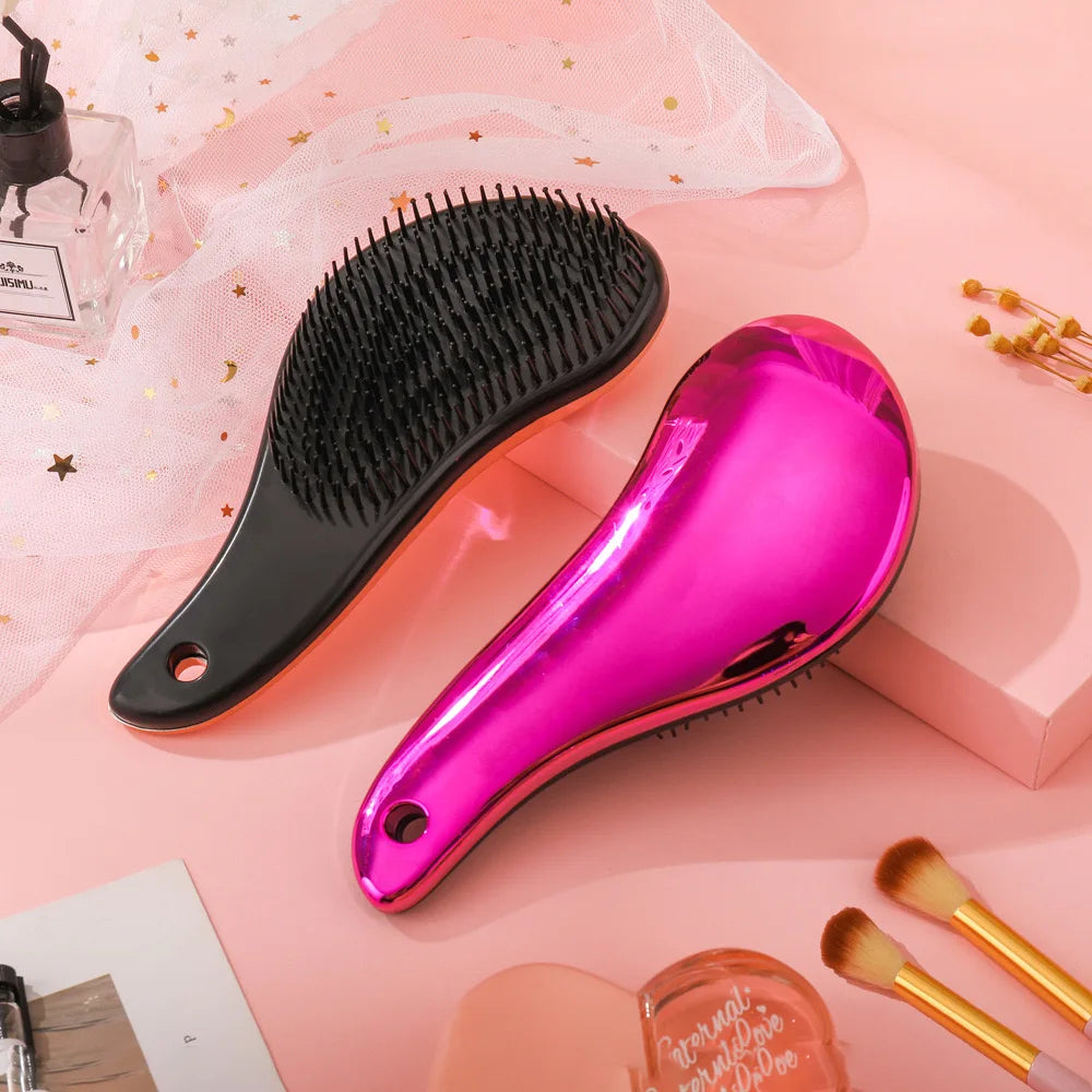 Revitaliseer je haar met onze anti-statische luchtkussen-massageborstel - Perfect voor klittenvrije styling!