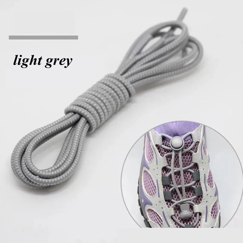 Verbeter Je Schoeisel met 22 Kleuren: Geen-Knoop, Elastische Ronde Veters voor Kinderen en Volwassenen - Snelle en Gemakkelijke Rubber Veters voor Sneakers!