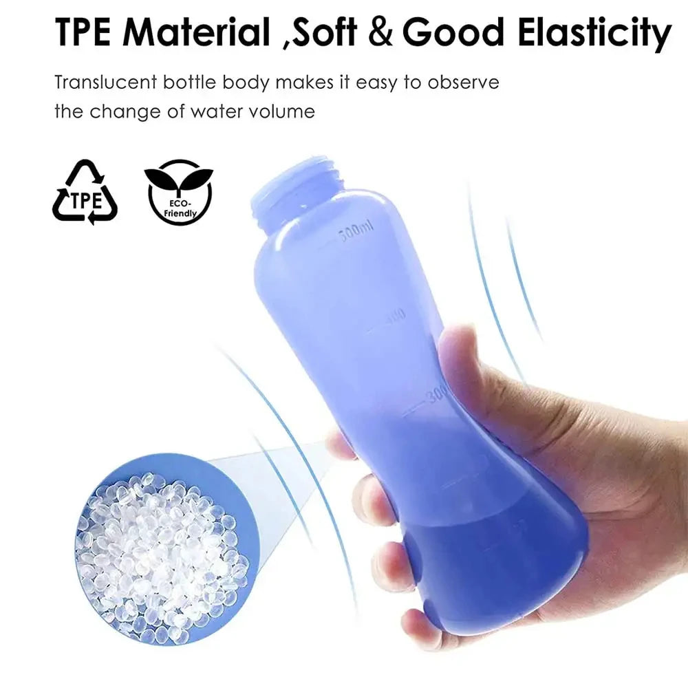 500ml Reisvriendelijke Handheld Bidet Spray - Perfect voor Mama's, Baby's en Zwangere Vrouwen - De Ultieme Reinigingsoplossing voor Babyshowers!