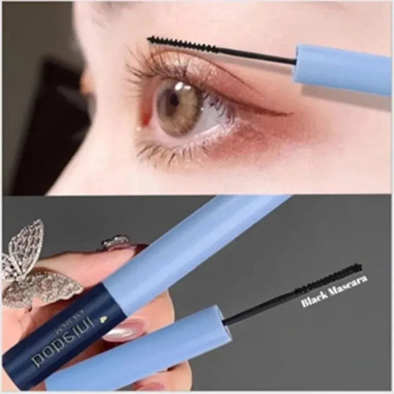 Ultieme Waterdichte Mascara met Glad Borsteltje – Vlekvrij & Zweetbestendig, Perfect voor Beginners!