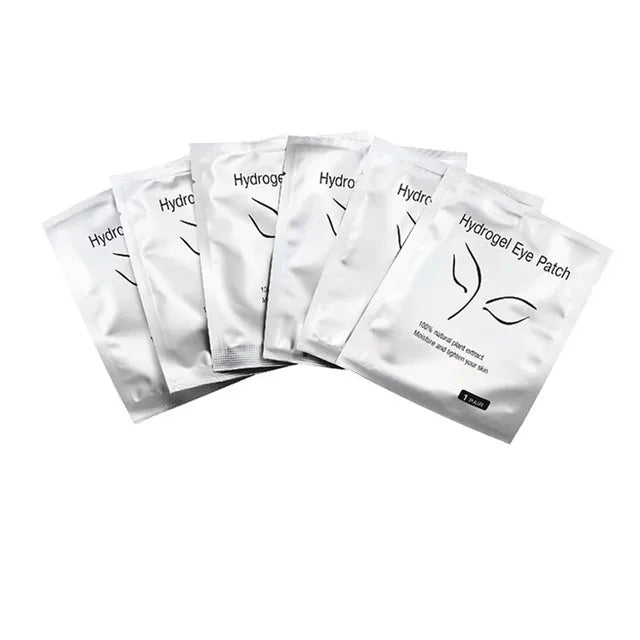 50 Paar Luxe Hydrogel Oogpatches voor Wimperextensions - Perfecte Onder-Oog Isolatie en Makeup Tools!