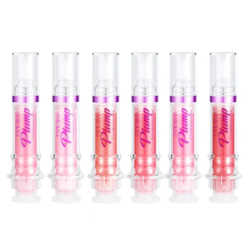 Bereik Weelderige Lippen met PLUMP POUT Lip Plumping Booster Gloss - Hoge Glans, Extreme Glans, en Kristalvolume Lipolie voor een Volle, Mooie Lippen!