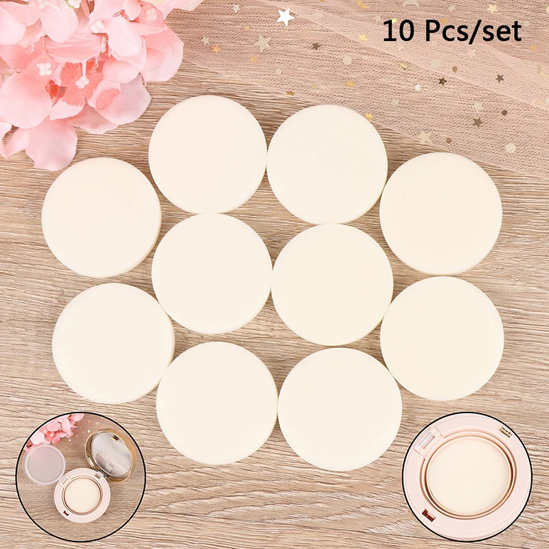 Set van 10 Huidvriendelijke Air Cushion BB Cream Liner - Ultra-Dichte, Super-Elastische Vuldoos met Spons Liner voor DIY Cosmeticacreaties!