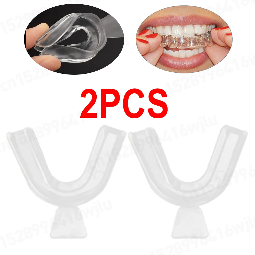 Ultieme 2-8PCS Anti-Snurken en Tandenknarsen Mondschild Set - Jouw Oplossingen voor Gezondere Nachten!