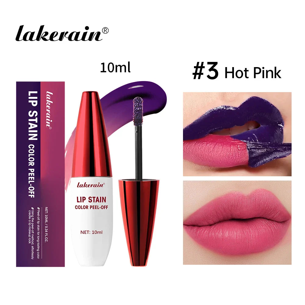 Peel Off Matte Lipstick for Lips 24 Hours Waterproof Long Lasting-5