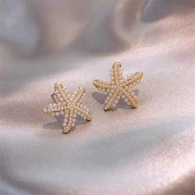 Exquise Zee Ster Oorbellen voor Vrouwen – Perfect voor Slaap, Til je Stijl naar een Hoger Niveau met Feestklare Mode Sieraden