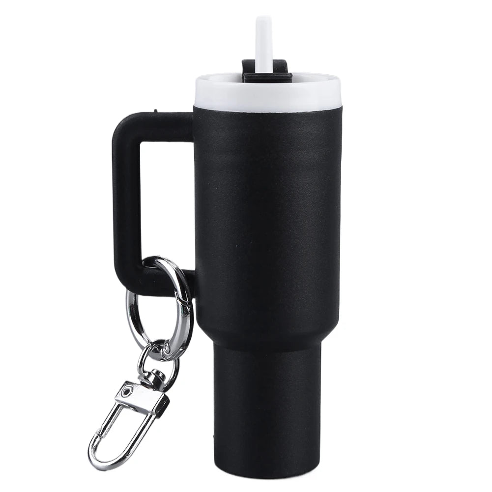 Schattige Mini Tumbler Sleutelhanger - Veelzijdige Chapstick Houder & Charmante Handtas Accessoire voor Schooltassen!