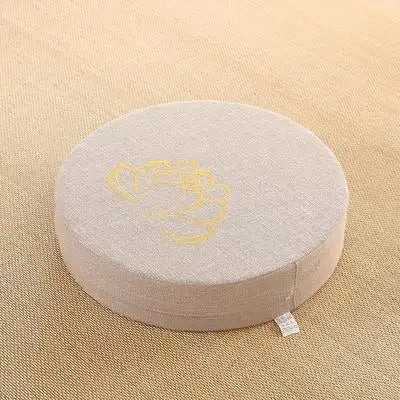 Deluxe 40x6cm Yoga Meditatiekussen - PEP Harde Textuur Rugsteun Kussen - Afneembare & Wasbare Japanse Tatami Mat