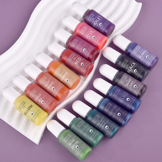 Liquid Candle Dye Set | Concentrated Color Pigments for Candle Making | Wax Dye for Soy & Beeswax Candles