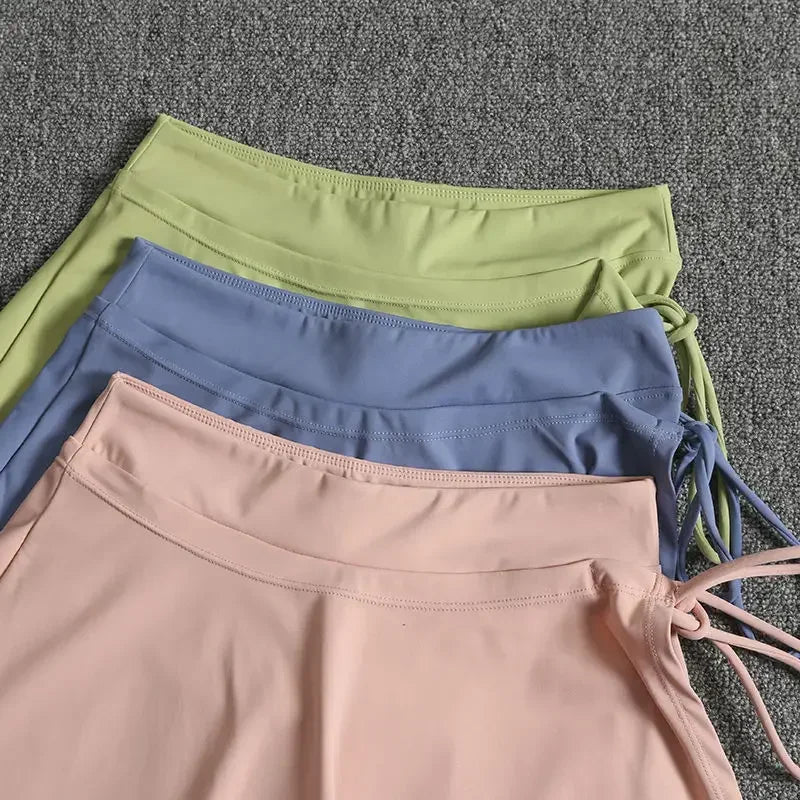 Stijlvolle Dames Tennis Rok - Zomer Sport Rok met Heup Bedekking, Anti-Glans Bescherming en Sneldrogend Stof voor Hardlopen en Fitness Activiteiten!