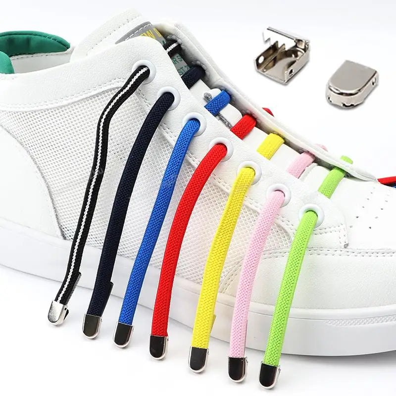 Moeteloze Elastische Geen-Knoop Veters voor Sneakers - Perfecte Pasvorm voor Kinderen en Volwassenen!