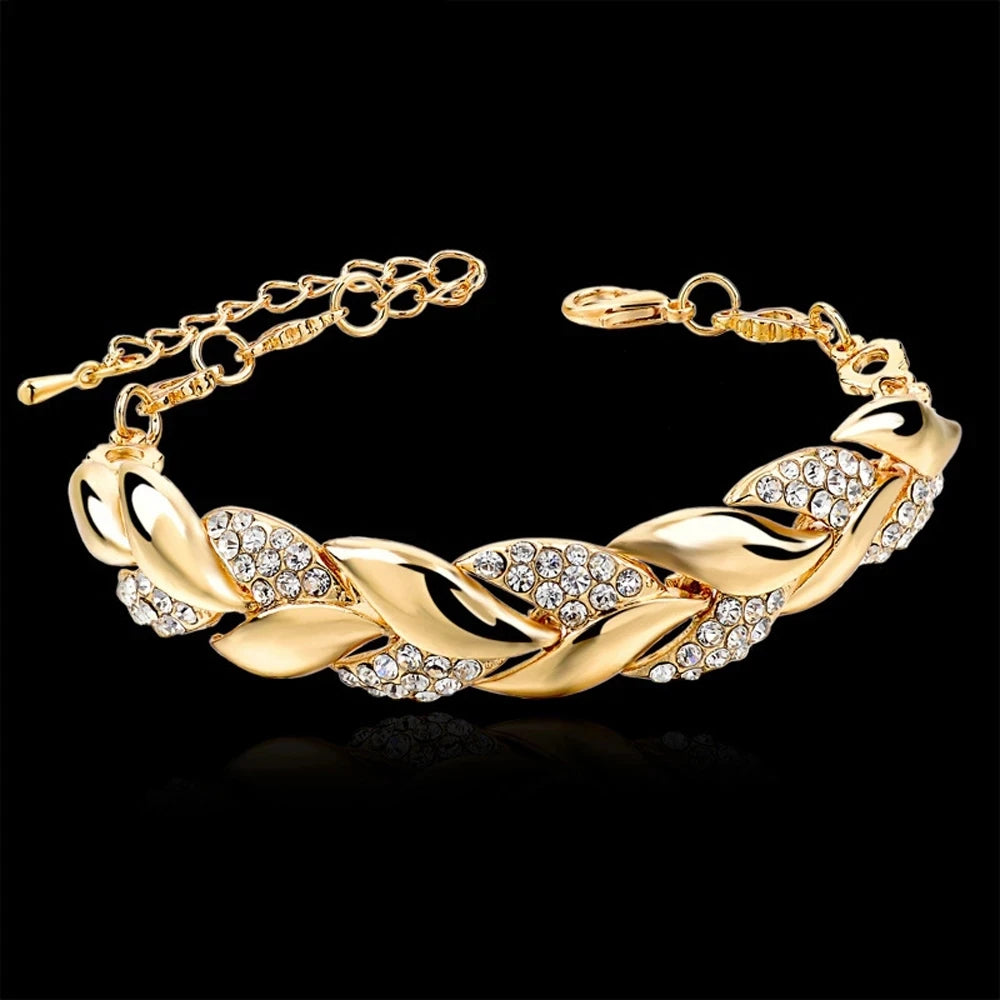 Elegante 925 Sterling Zilver Kristal Statement Armband - Perfect Verjaardagsgeschenk voor Vrouwen en Meisjes! Trendy en Nieuwe Arrivals Sieraden!
