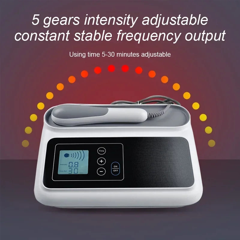 Revolutionaire Ultrasone Therapieapparaat voor Medicijnvrije Pijnverlichting en Spierontspanning – 1MHz Fysiotherapie Machine met LCD-scherm Massage voor Gewrichten