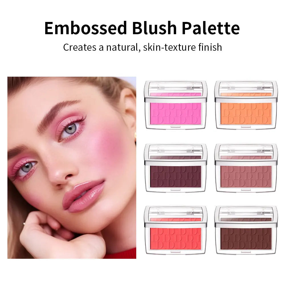 Levende Matte Blush Collectie: 6 Verbluffende Tintenn van Roze Geperst Poeder voor Perfecte Wangen