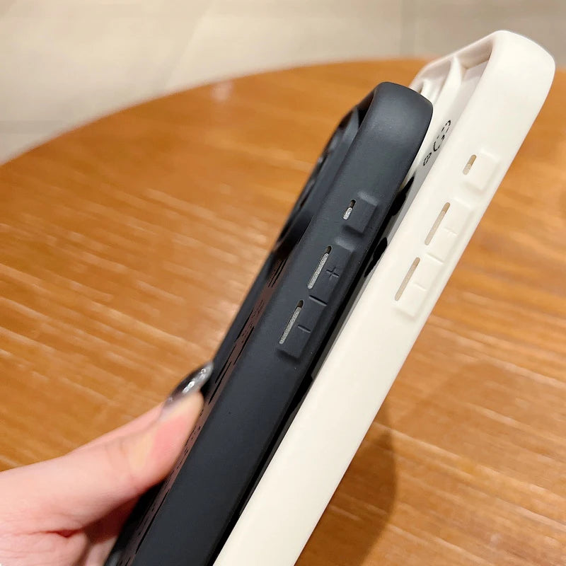 Stijlvolle Matte Hart Motief Telefoonhoes voor iPhone 16, 15, 14 Pro Max, 16E, 13, 12, 11, Mini, 7, 8 Plus, XR, XS Max en SE - Zachte en Schokbestendige Bescherming!