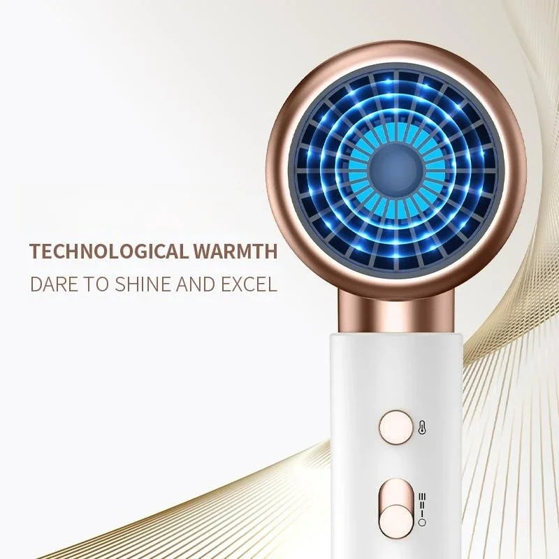Krachtsvolle 2000W 5e Versnelling Professionele Haardroger met Negatieve Ionentechnologie - Veelzijdige Heet en Koudeluchtinstellingen voor Salonkwaliteit Resultaten Thuis!
