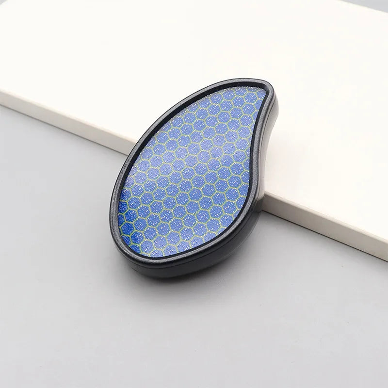 Premium Nano Glass Hakenschraper - Ultieme Voetenschrubber voor Zachte Pedicure en Verwijdering van Dode Huid - Douche Essentieel van CrystalTreat