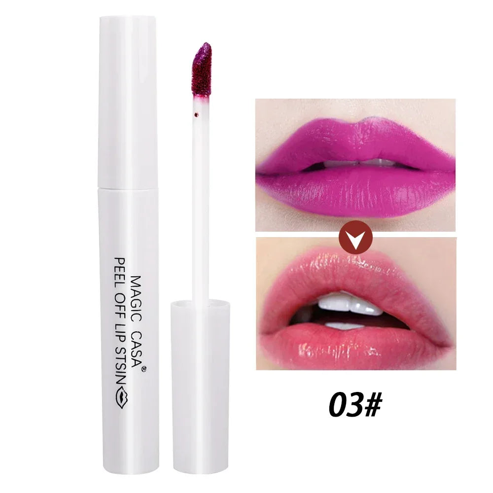 Peel Off Lip Liner Contour Tattoo Waterproof Matte Lipstick-5