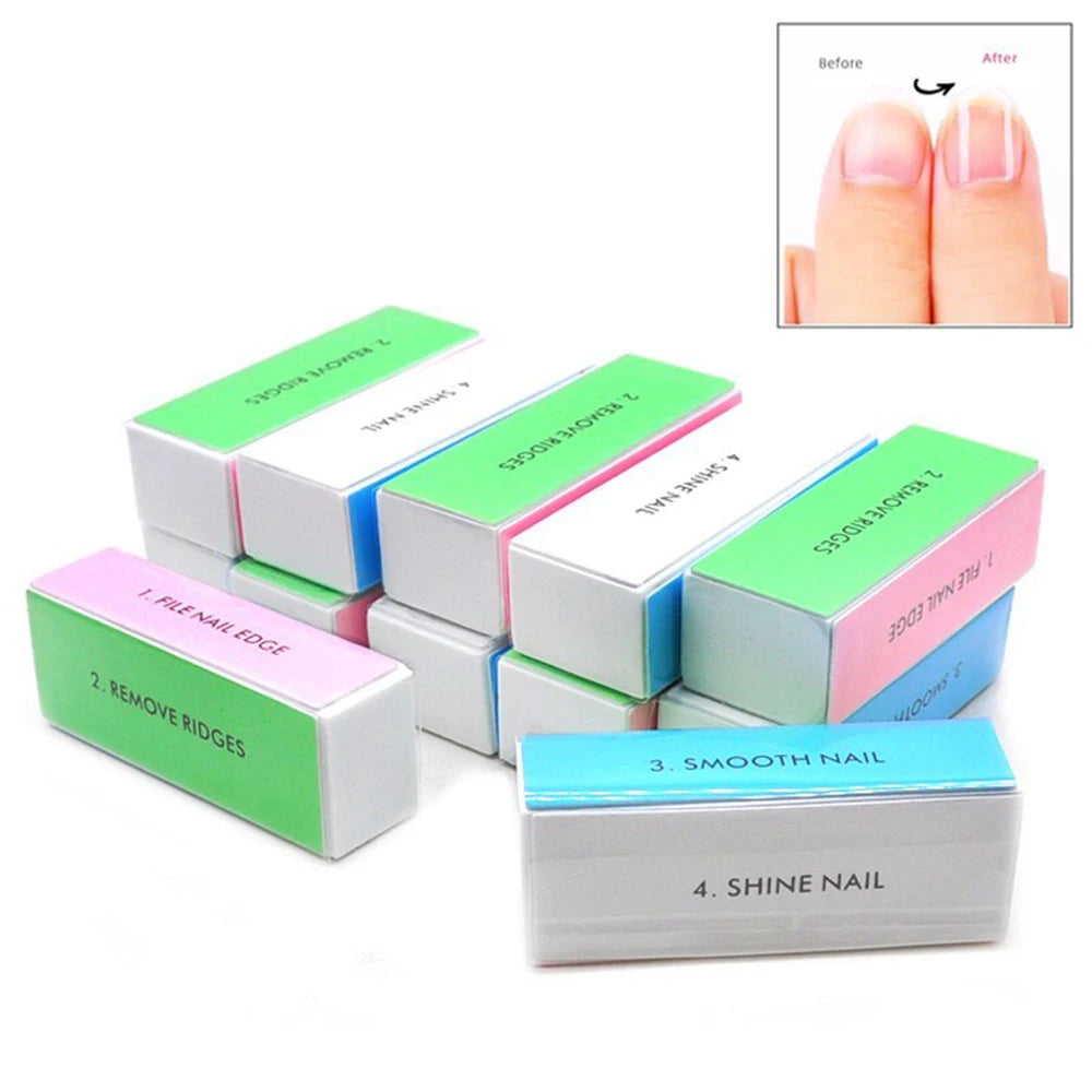 LULAA Premium Nagel Buffer Blok Set - Ultieme Nagelvijlen, Buffers & Glans Gereedschap voor Perfecte Manicures