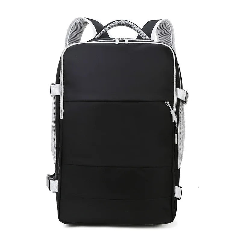 Stijlvolle en Veilige Vrouwen Reisrugzak - Ruim, Waterdicht, Diefstalbestendig Ontwerp met Bagagestrap voor Laptops en Meer!