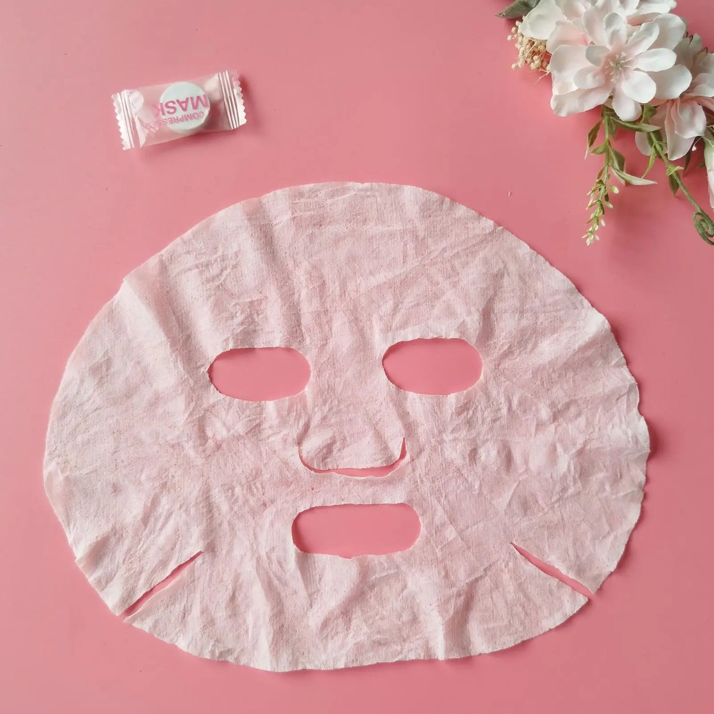 Luxe Wegwerp Gecomprimeerde Gezichtsmaskers - 30/50PCS Draagbare Niet-geweven Gezichtsdoek Munten voor Huidverzorging On-the-Go
