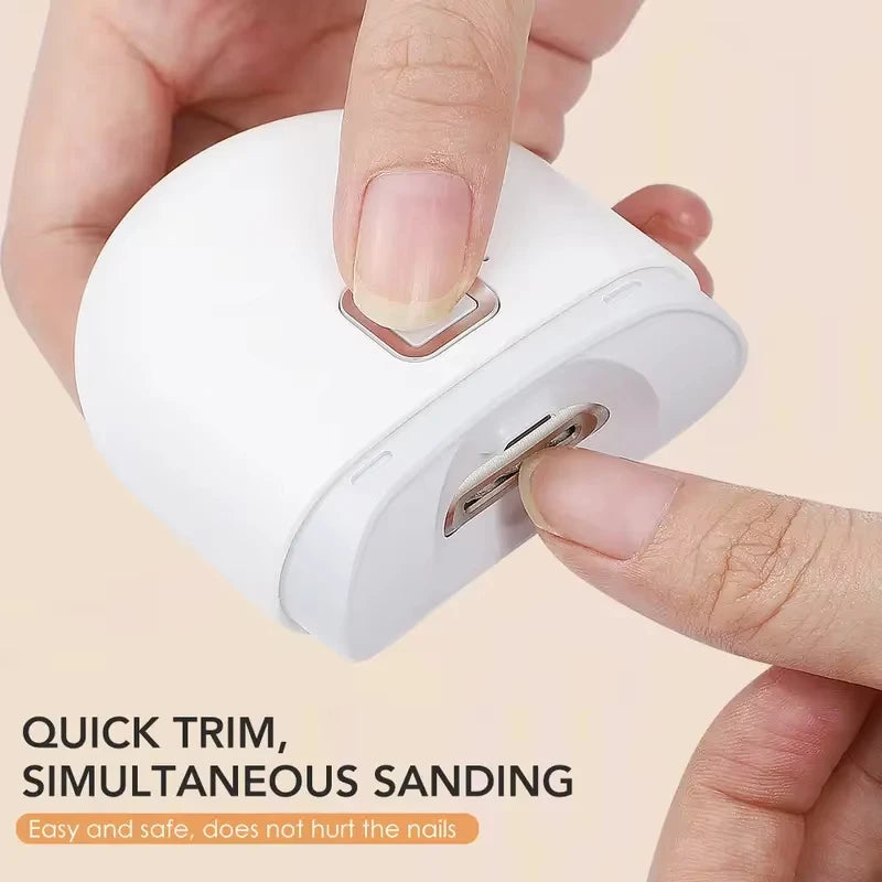 Elektrische automatische nagelknipper – Moeiteloze manicure- en pedicuretool voor dikke vingernagels en teennagels