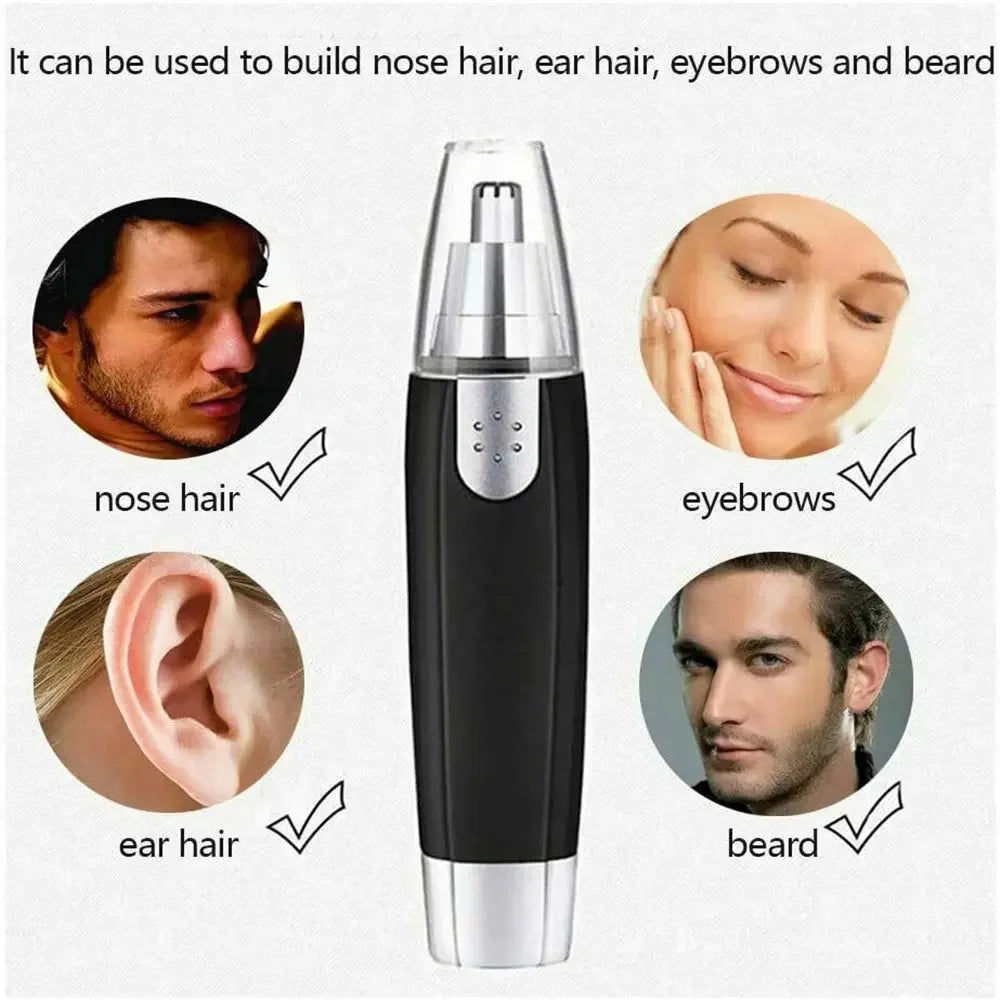 Premium Elektrische Neushaartrimmer & Verzorgingsset voor Mannen en Vrouwen - Moeiteloos Oor-, Nek- en Wenkbrauwscheren!