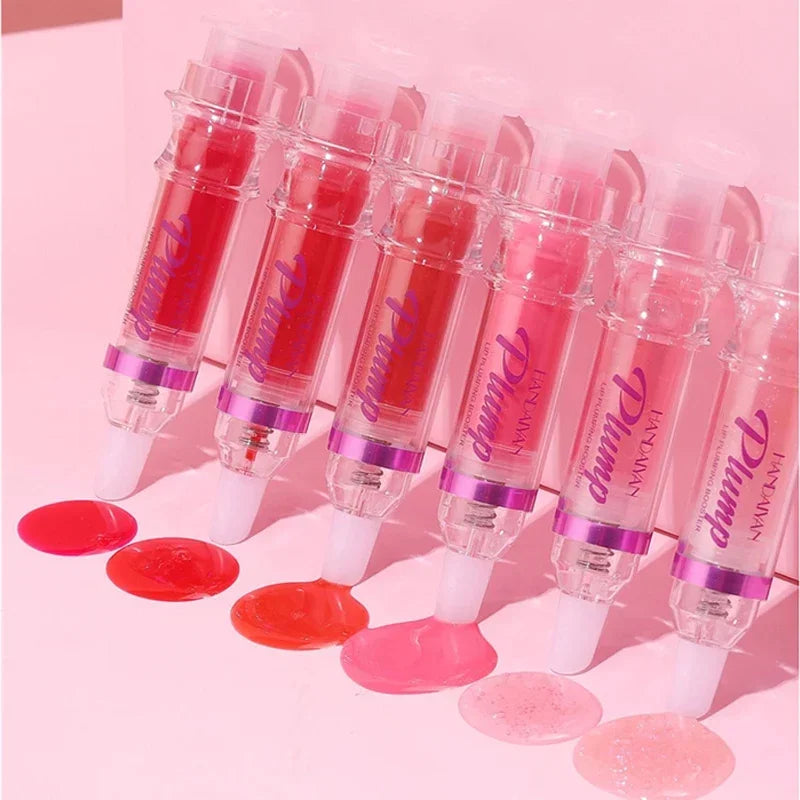 Bereik Weelderige Lippen met PLUMP POUT Lip Plumping Booster Gloss - Hoge Glans, Extreme Glans, en Kristalvolume Lipolie voor een Volle, Mooie Lippen!