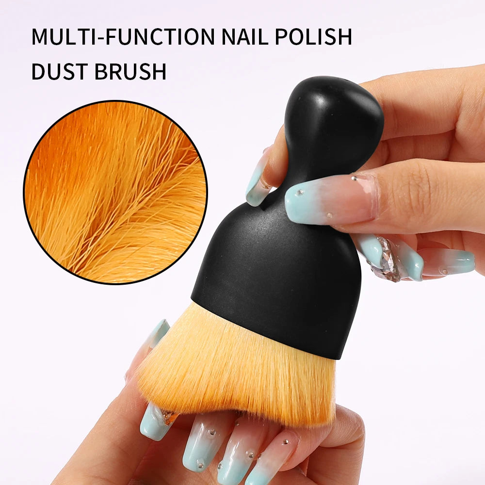 Ultimate Nagelkunst Reinigingsborstel - Verwijder moeiteloos stof en vuil voor acryl, UV-gel en poeder! Perfect manicure-accessoire voor vlekkeloze schoonheid!