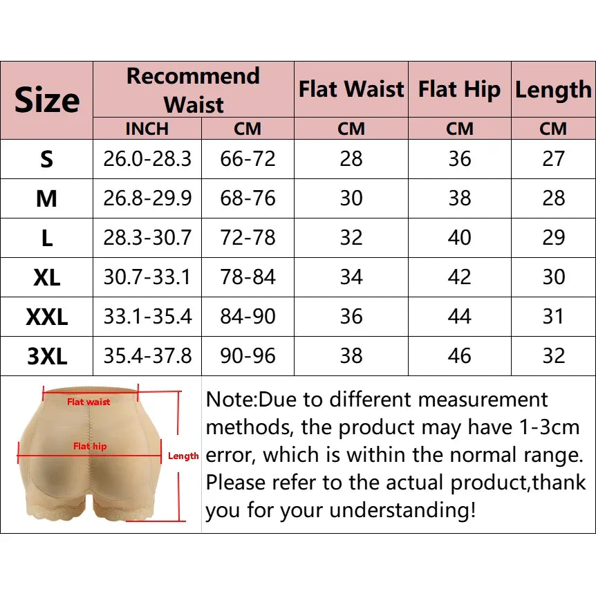 Verbetering van Comfort: Gevoerde Billenliftende Correctieve Ondergoed voor een Perfect Vormen Silhouet - Push-Up Shapewear Slipjes