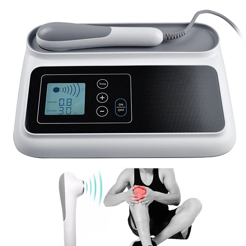 Revolutionaire Ultrasone Therapieapparaat voor Medicijnvrije Pijnverlichting en Spierontspanning – 1MHz Fysiotherapie Machine met LCD-scherm Massage voor Gewrichten