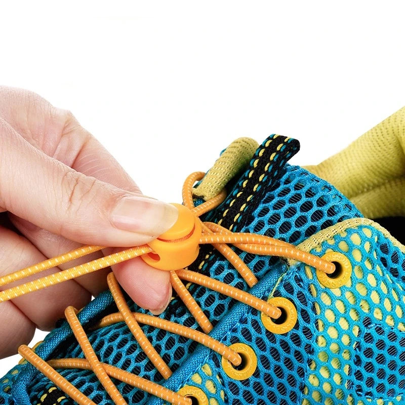 Verbeter Je Schoeisel met 22 Kleuren: Geen-Knoop, Elastische Ronde Veters voor Kinderen en Volwassenen - Snelle en Gemakkelijke Rubber Veters voor Sneakers!