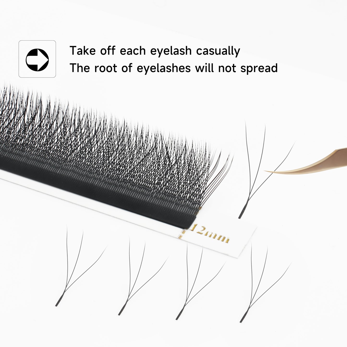 Verhoog je schoonheid met XIUSUZAKI W-vormige voorgemaakte fan wimperextensions - 2D tot 8D natuurlijke look individuele wimpers voor vlekkeloze glamour!