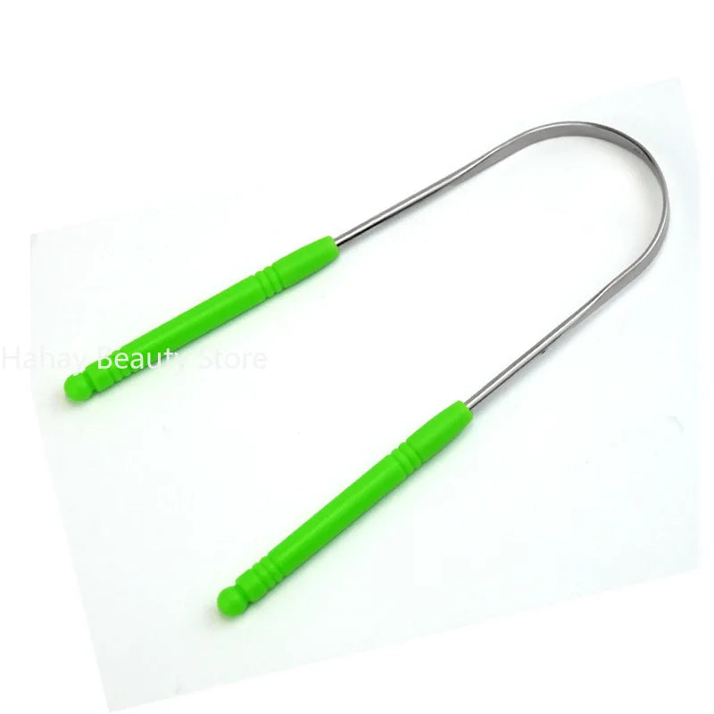 Premium RVS Tongschraper - Ultieme Mondhygiëne Tool voor een Frisse Glimlach!