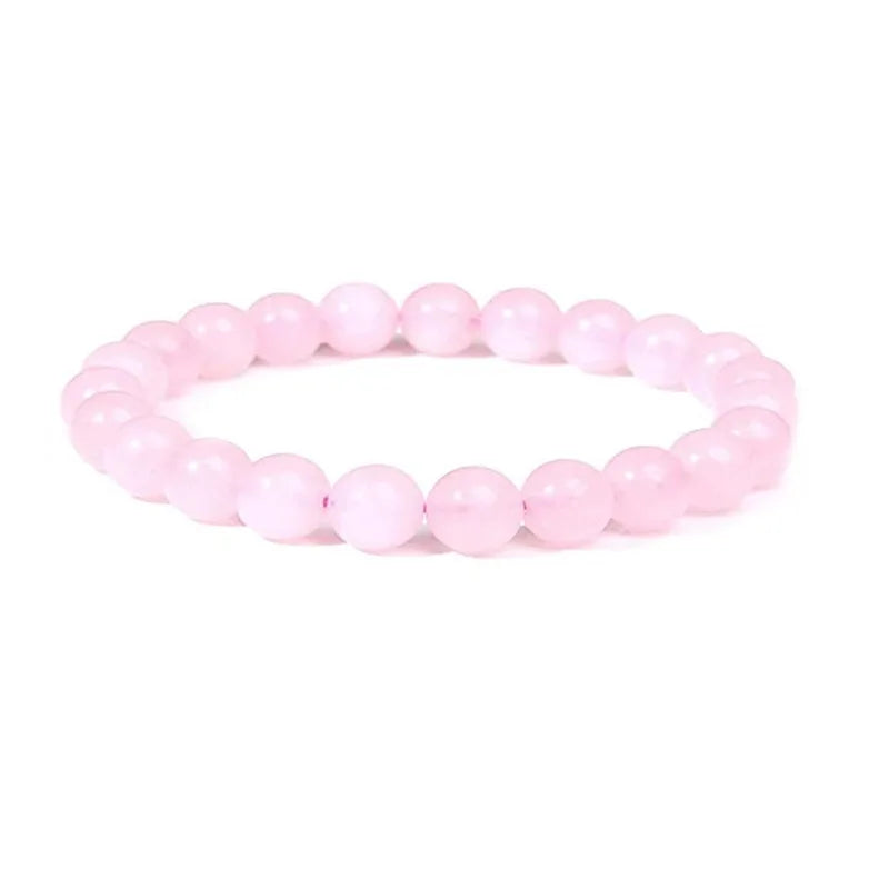 Elegante 8 mm Elastische Armband met Vulkan- en Tijgeroogstenen - Gemaakt van Premium Kristalpoeder