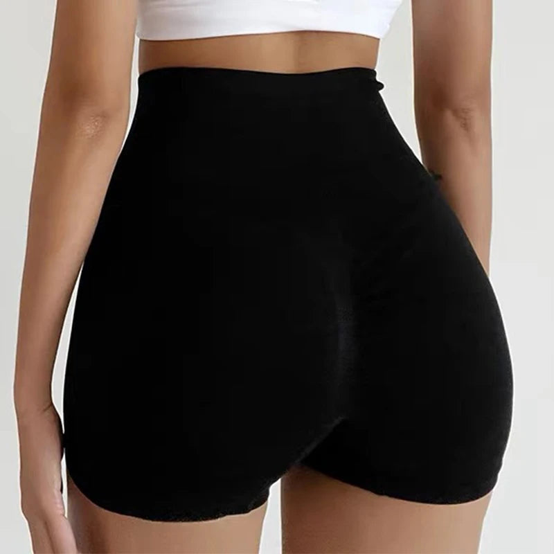 Hoge Taille Dames Yoga Shorts - Perfect voor Workouts, Fitness en Hardlopen - Stijlvolle en Comfortabele Sportkleding voor Jouw Actieve Levensstijl!