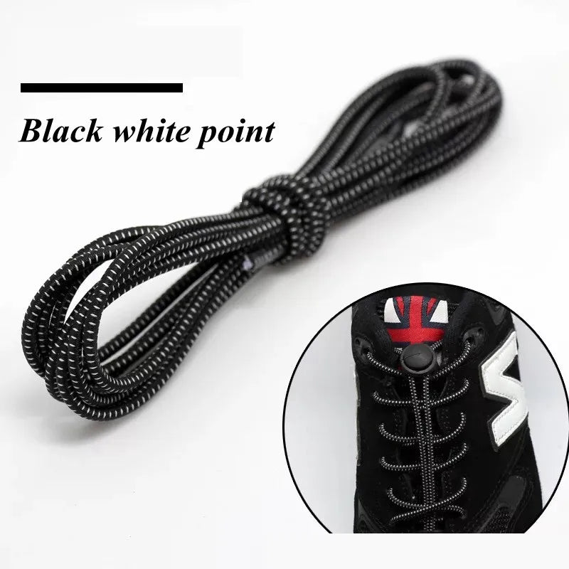 Verbeter Je Schoeisel met 22 Kleuren: Geen-Knoop, Elastische Ronde Veters voor Kinderen en Volwassenen - Snelle en Gemakkelijke Rubber Veters voor Sneakers!
